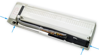 Подключение внутреннего блока кондиционера к межблочной трассе